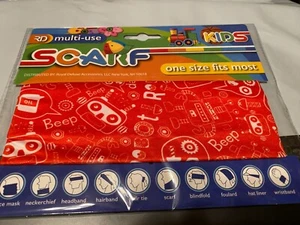 Kids Scarf By Royal Deluxe, Multi-Use, One Size (8"x9.5"), New with tags - Picture 1 of 1