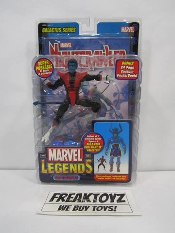 Toy Biz Marvel Legends Galactus Series Nightcrawler Cover