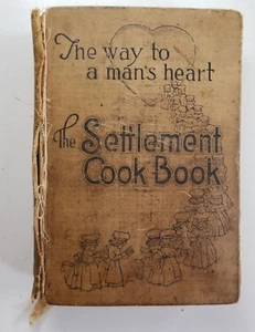 Vintage ?Rare? 1931 THE SETTLEMENT BOOK The way to a mens heart, for restoration - Picture 1 of 18