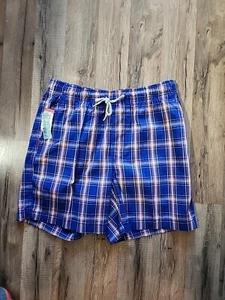 Route 66 Men's Modern Fit Pull On Plaid Shorts Size M - Picture 1 of 4