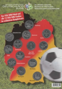 Der FIFA WM-Pokal und alle 12 FIFA WM-Stadien im exklusiven Komplettsatz 2006 - Bild 1 von 2