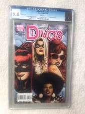 Marvel Divas #1 Marvel Sept 2009 CGC 9.8 white pages 1970's variant cover HTF
