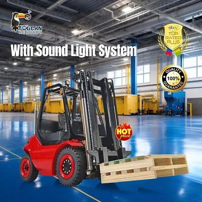 LESU 1/14 Hydraulic RC Assembled Forklift Transfer Loader RTR Truck with Light - Image 1 of 4