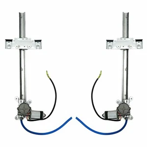 2 Door Flat Power Window Kit U-Wire Driver/Passengers AutoLoc AUTPW5500 truck - Picture 1 of 6