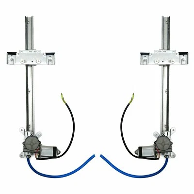 2 Door Flat Power Window Kit U-Wire Driver/Passengers AutoLoc AUTPW5500 truck - Image 1 of 4