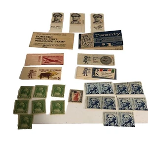 Lot Of 46 Vtg American Stamps Inc. Full Book Of Washington 5c & Parcel Post Ins - Picture 1 of 13
