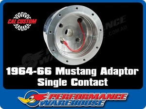 CAL CUSTOM 9 HOLE ALUMINIUM FORD STEERING WHEEL BOSS, FALCON, MUSTANG, F100 - Picture 1 of 2