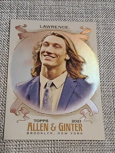 TREVOR LAWRENCE 2021 TOPPS ALLEN GINTER HOT BOX - Picture 1 of 1