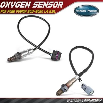 2Pcs Upstream and Downstream O2 Oxygen Sensor for Ford Fusion 2017-2020 L4 2.5L - Image 1 of 4