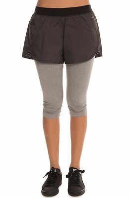 NWT $90 Puma X Stampd 2 in 1 Tights Shorts Workout Pants Gray Heather & Black XL - Image 1 of 4