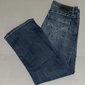 BKE Jake Jeans Herren 33S Blau Denim Distressed Western Cowboy Freizeit Hose 34x29 - Bild 1 von 8