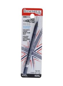 RIMMEL ScandalEyes Waterproof Kohl Kajal Eye Liner DEEP BLUE 006 NEW - Picture 1 of 2