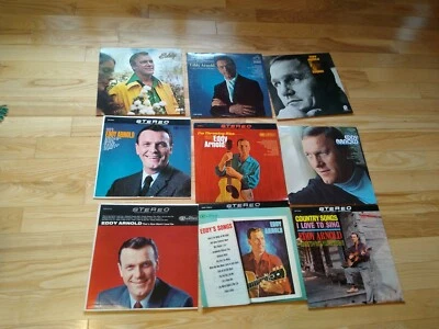 Eddie Arnold 10 LP LOT Country Pop Nashville Hank Williams Greatest Hits - Image 1 of 4