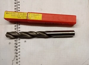 SHERWOOD 11/16" ( 17.5mm ) STRAIGHT SHANK JOBBER DRILL HSS shr-025-0244x - Picture 1 of 3