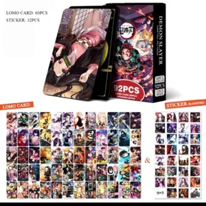 Demon Slayer Lomo - Sammelkarten 60 Stück, PLUS 32 Kleine Sticker - Bild 1 von 1