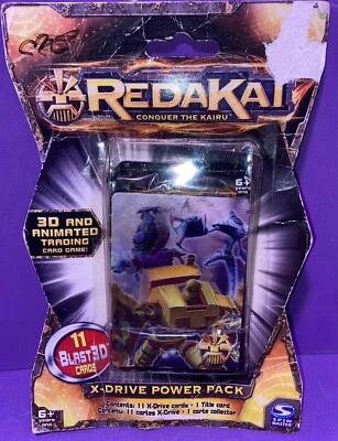 2011 Spin Master Redakai Conquer The Kairu 3D CCG 11 Card Blast X-Drive Pack NEW - Image 1 of 4