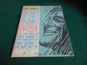 Libro de canciones vintage The Very Best of Tony Bennett 1950-60 - Imagen 1 de 3