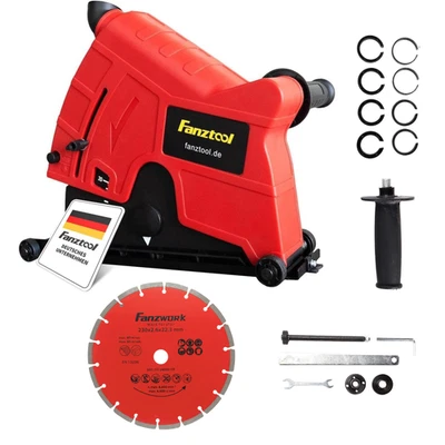 Absaughaube für Winkelschleifer 230mm mit Trennscheiben FANZTOOL - Bild 1 von 4