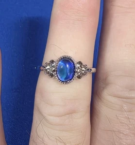 New 925 Sterling Silver Mood Stone Ring for Women Size 8 Free Shipping USA  - Picture 1 of 4