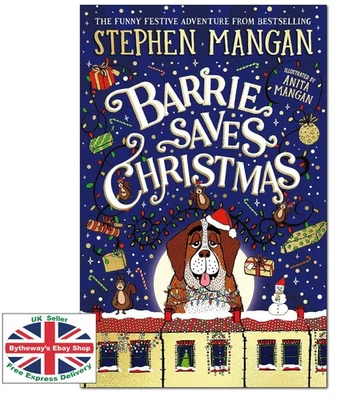 BARRIE SAVES CHRISTMAS Stephen Mangan HARDCOVER *BRAND NEW* - Image 1 of 4