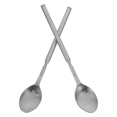  2 Pcs Acciaio Inox Cucchiaio Marmellata Utensili Da Portata Inossidabile - Immagine 1 di 4