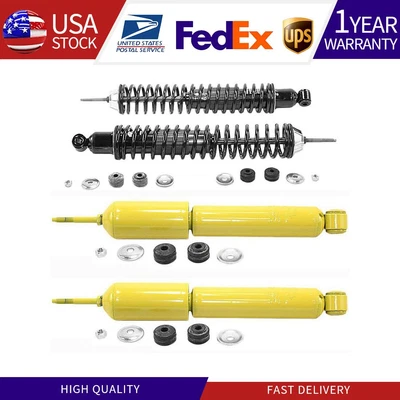 Juego de 4 amortiguadores de ajuste de carga delanteros magnum y traseros de gasolina para Ford E-150 Econoline Foto 1 de 3