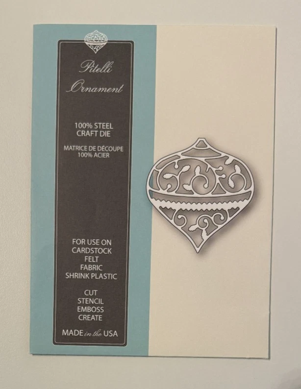 Memory Box Stanzschablone 99303, Pitelli Ornament - Bild 1 von 3