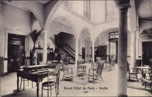 Postal Sevilla Andalucía, Grand Hotel de Paris, Lobby - 10821738 - Imagen 1 de 2