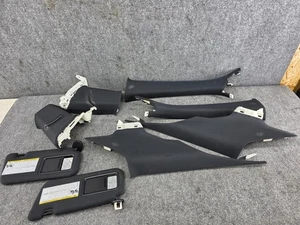 LEXUS 2015-2019 RC350 RC200 RC300 OEM A B C PILLAR ROOF SUN VISOR PILLARS SET - Picture 1 of 24