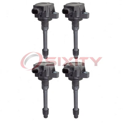 4 pc Hitachi Ignition Coils for 2017-2020 Honda Accord 1.5L 2.0L L4 Spark cs - Image 1 of 4