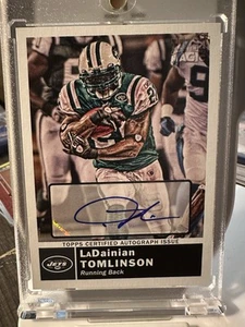 2010 Topps Certified Autograph Issue LaDainian Tomlinson #86 - Picture 1 of 3