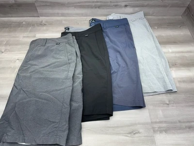 Travis Mathew Shorts Lot of 4 Mens Size 34 Lightweight Performance Golf Chino - Image 1 of 4