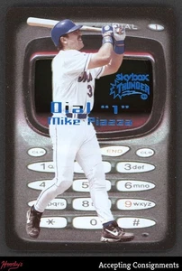 1999 SkyBox Thunder Dial 1 #D6 Mike Piazza METS - Picture 1 of 2