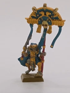 Warhammer Tomb Kings metal ARMY STANDARD BEARER painted Citadel cr20 - Picture 1 of 4