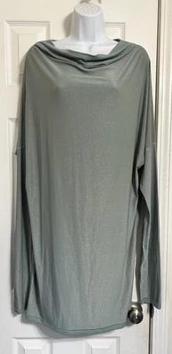 VESTIDO MULTIESTILOS THE LOOK RANDOLPH DUKE DISEÑADOR VERDE BRILLO MUJER TALLA M Foto 1 de 4