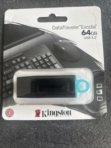 Kingston DataTraveler Exodia 64GB USB 3.2 Gen 1 Flash Drive DTX/64GB - Imagen 1 de 2