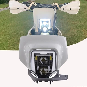 For Husqvarna TE FE FC TX 125 250 300 350 450 501 701 White LED Headlight Kit - Picture 1 of 12
