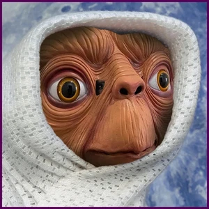 Máscara de látex alienígena realista cabeza completa disfraz de fiesta de Halloween disfraces - Imagen 1 de 24