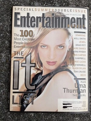 ENTERTAINMENT WEEKLY June 27 July 4 1997 UMA THURMAN The It List - Image 1 of 3