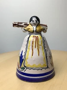 "Campana Dama Española Vintage Arte Popular España 6""" - Imagen 1 de 4