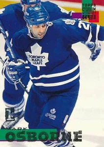 1994-95 Stadium Club FIRST DAY ISSUE #76 MARK OSBORNE - Toronto Maple Leafs - Bild 1 von 1