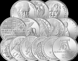 BRD Gedenkmünzen  5 DM - Bild 1 von 65