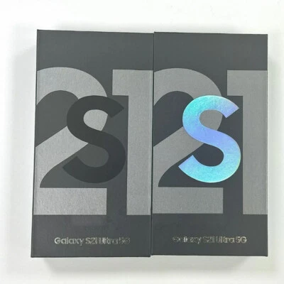 Neu Samsung Galaxy S21 Ultra 5G G998U 128GB/256GB Smartphone Handys Ohne Vertrag - Bild 1 von 4