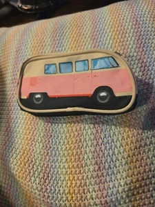 Monster Factory Volkswagen Bag Pencil Case Pink Camper NWOT - Picture 1 of 12