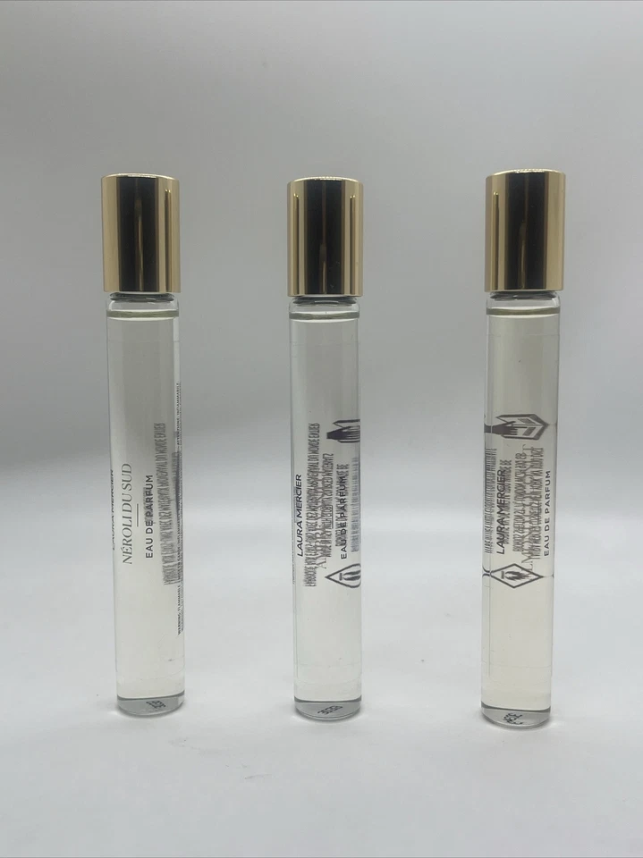 ¡Nuevo! ¡Rodillo Laura Mercier Ambre vainilla, coco almendra o Néroli du Sud EDP! Foto 1 de 1