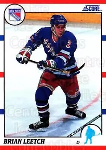 1990-91 Score USA #225 Brian Leetch - Picture 1 of 1