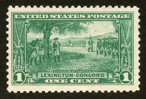 United States 1925, Lexington-Concord, MH Stamp, Scott #617 - Picture 1 of 2