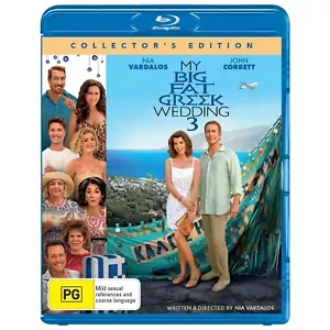 My Big Fat Greek Wedding 3 (Blu-Ray, 2023) BRAND NEW Region B - Picture 1 of 1