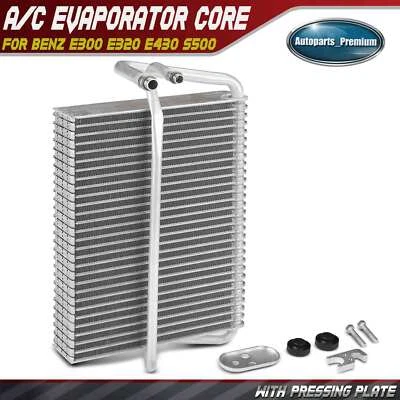 Front A/C Evaporator Core for Mercedes-Benz E300 E320 E420 E430 S500 Plate Fin - Image 1 of 4
