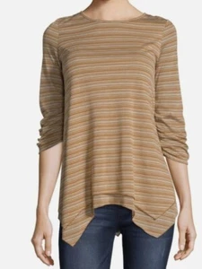 John Paul Richard langärmliges gestreiftes Damenshirt Größe Small brandneu - Bild 1 von 8